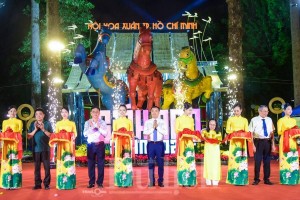 Khai mạc Hội hoa xuân TP.Hồ Chí Minh: Lan tỏa giá trị truyền thống khơi dậy khát vọng phát triển