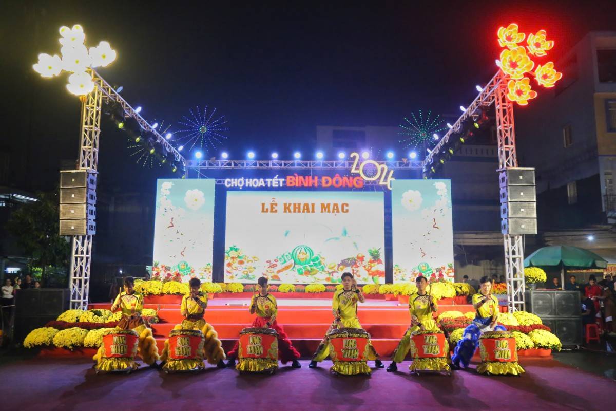 Lễ khai mạc Chợ hoa Tết Bình Đông – Xuân Bính Ngọ 2026 