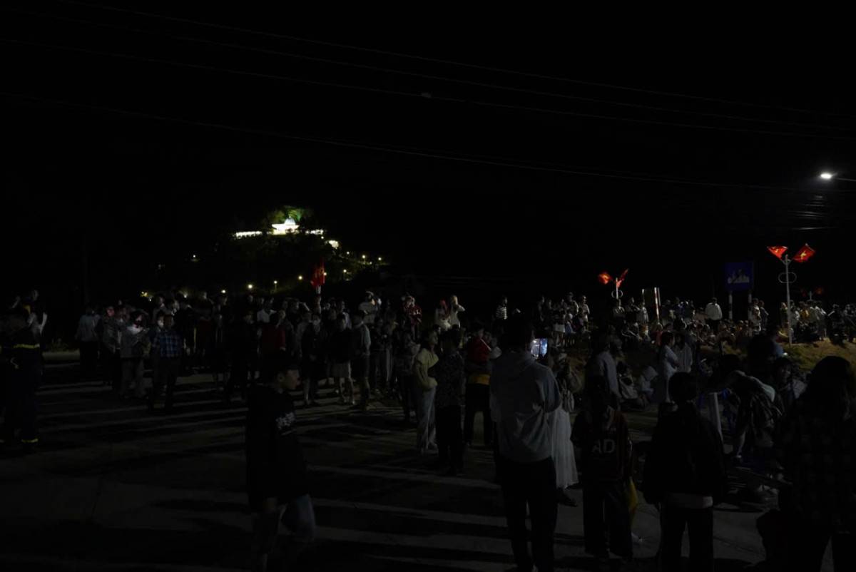 Lâm Đồng: Xã Đồng Kho rực rỡ pháo hoa thời khắc Giao thừa