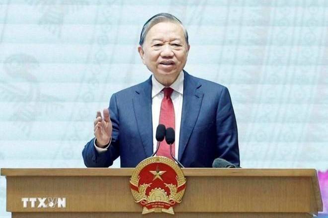 Tổng Bí thư Tô Lâm dự Hội đồng Hòa bình về Gaza