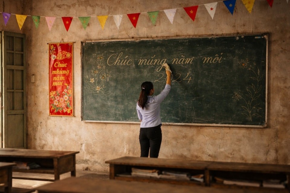 Mùa xuân ở lại cùng những người giữ lớp