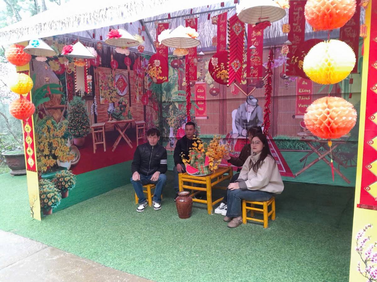 Một trong những điểm check - in thu hút giới trẻ