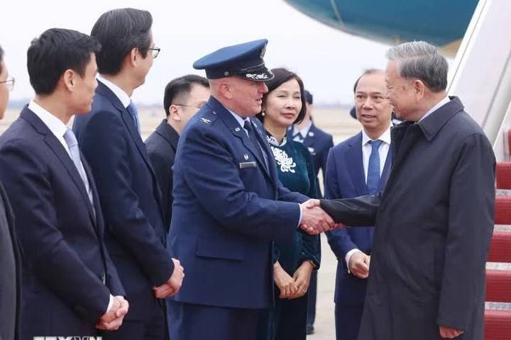 Tổng Bí thư Tô Lâm tới Mỹ tham dự Hội đồng Hòa bình Gaza