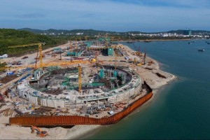 Công trường APEC 2027 sáng đèn xuyên Tết