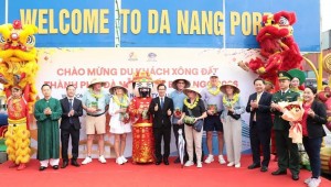 Dịp Tết Bính Ngọ 2026, Đà Nẵng liên tiếp đón hơn 4 nghìn lượt khách tàu biển quốc tế đến xông đất
