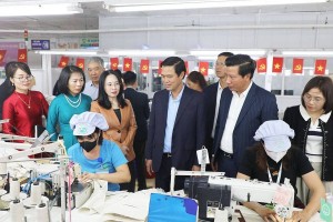 Phó Chủ tịch UBND tỉnh Bắc Ninh động viên sản xuất đầu xuân tại Sơn Động