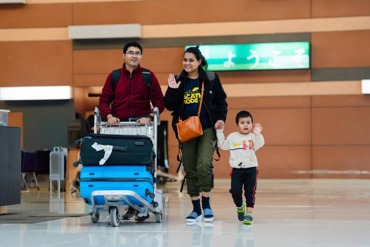 Du khách quốc tế tại Cảng HKQT Phú Quốc