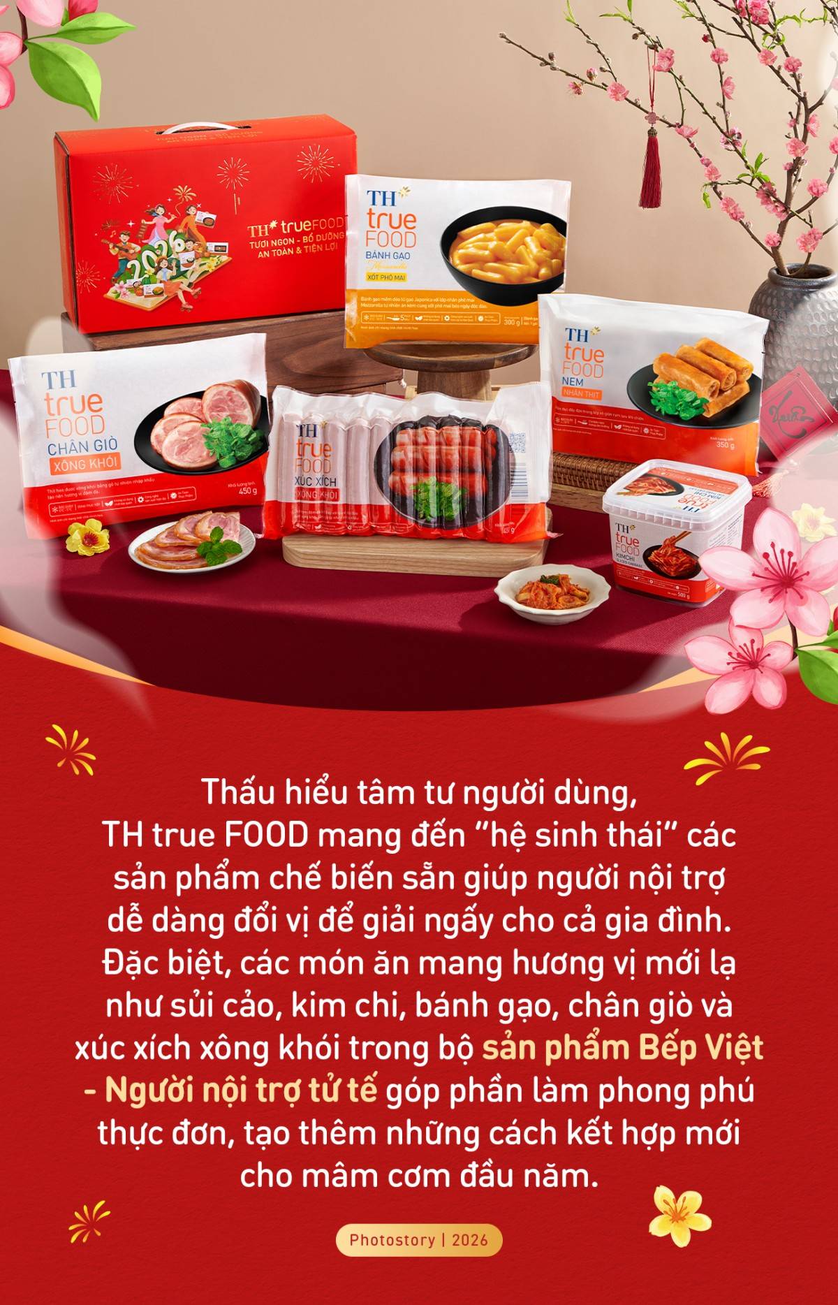 Giải ngán sau Tết với những lựa chọn từ TH true FOOD
