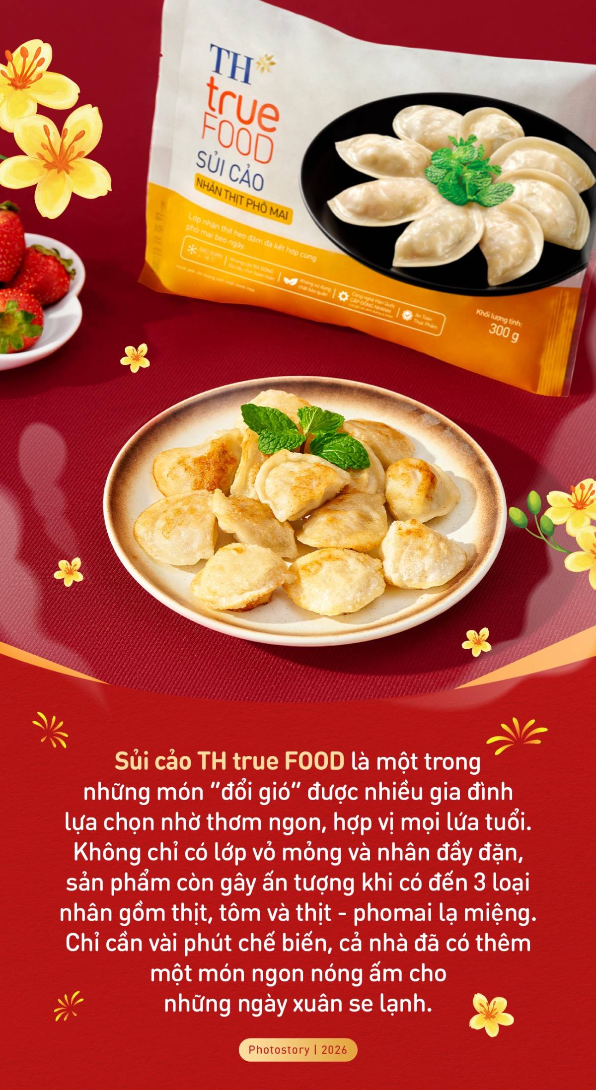 Giải ngán sau Tết với những lựa chọn từ TH true FOOD