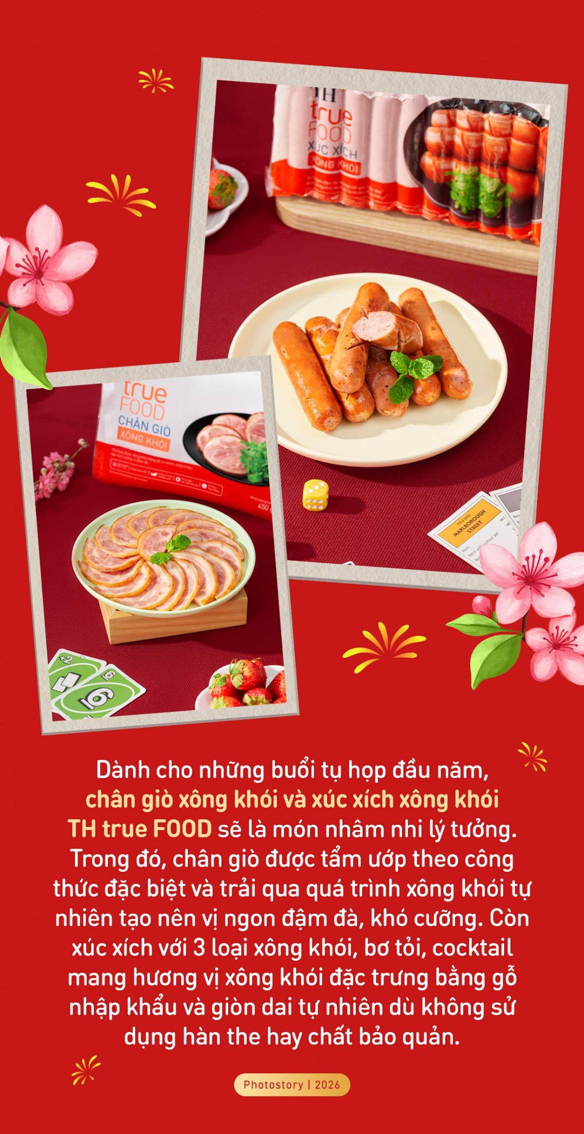 Giải ngán sau Tết với những lựa chọn từ TH true FOOD