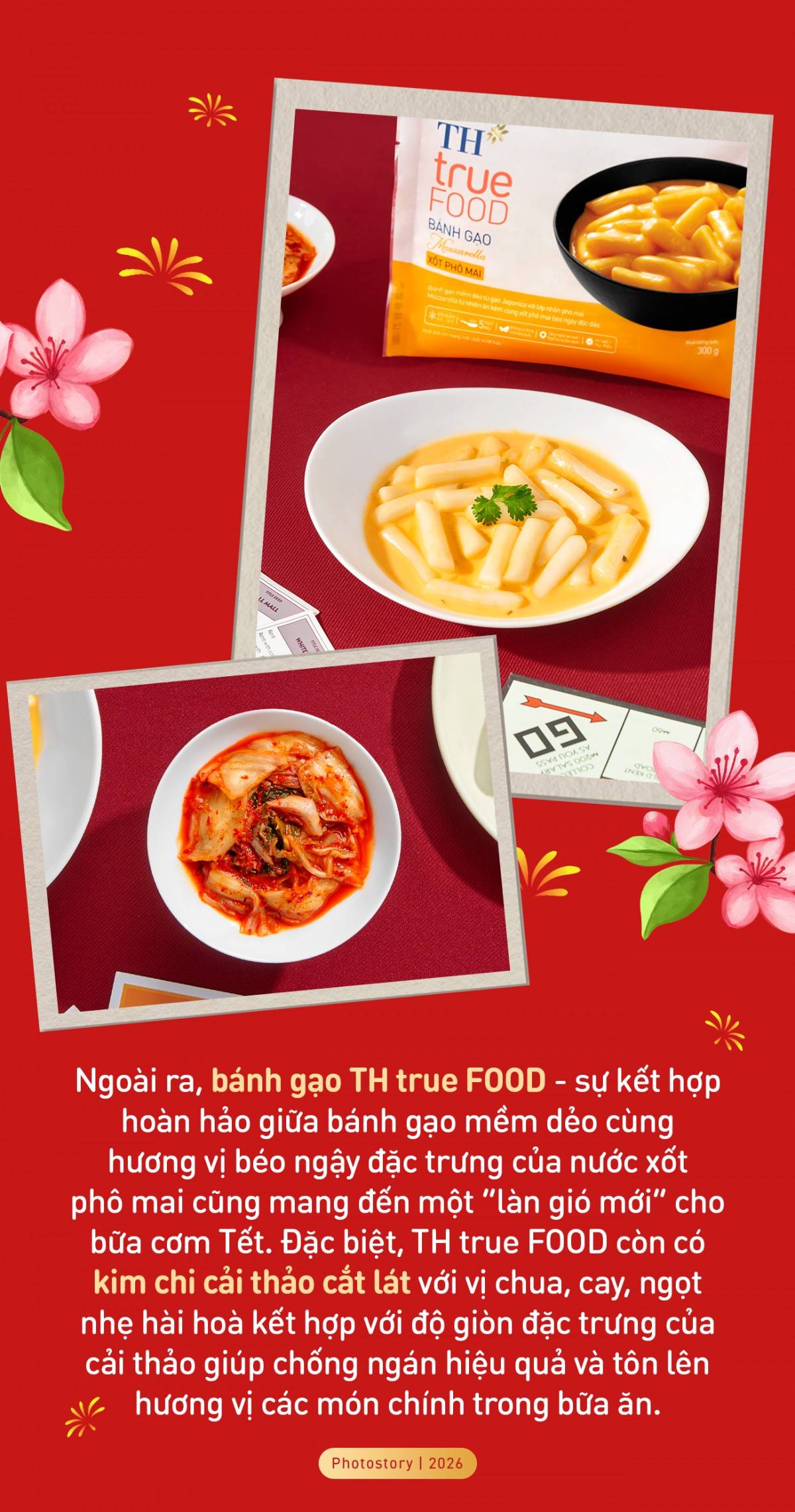 Giải ngán sau Tết với những lựa chọn từ TH true FOOD
