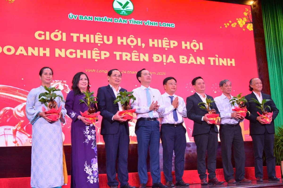 Giới thiệu hội, hiệp hội doanh nghiệp trên địa bàn tỉnh Vĩnh Long.