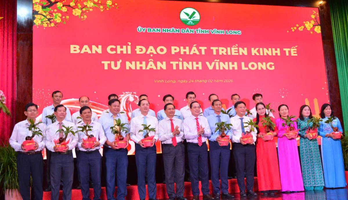Vĩnh Long ra mắt Ban Chỉ đạo phát triển kinh tế tư nhân, tăng cường đồng hành, hỗ trợ doanh nghiệp phát triển bền vững