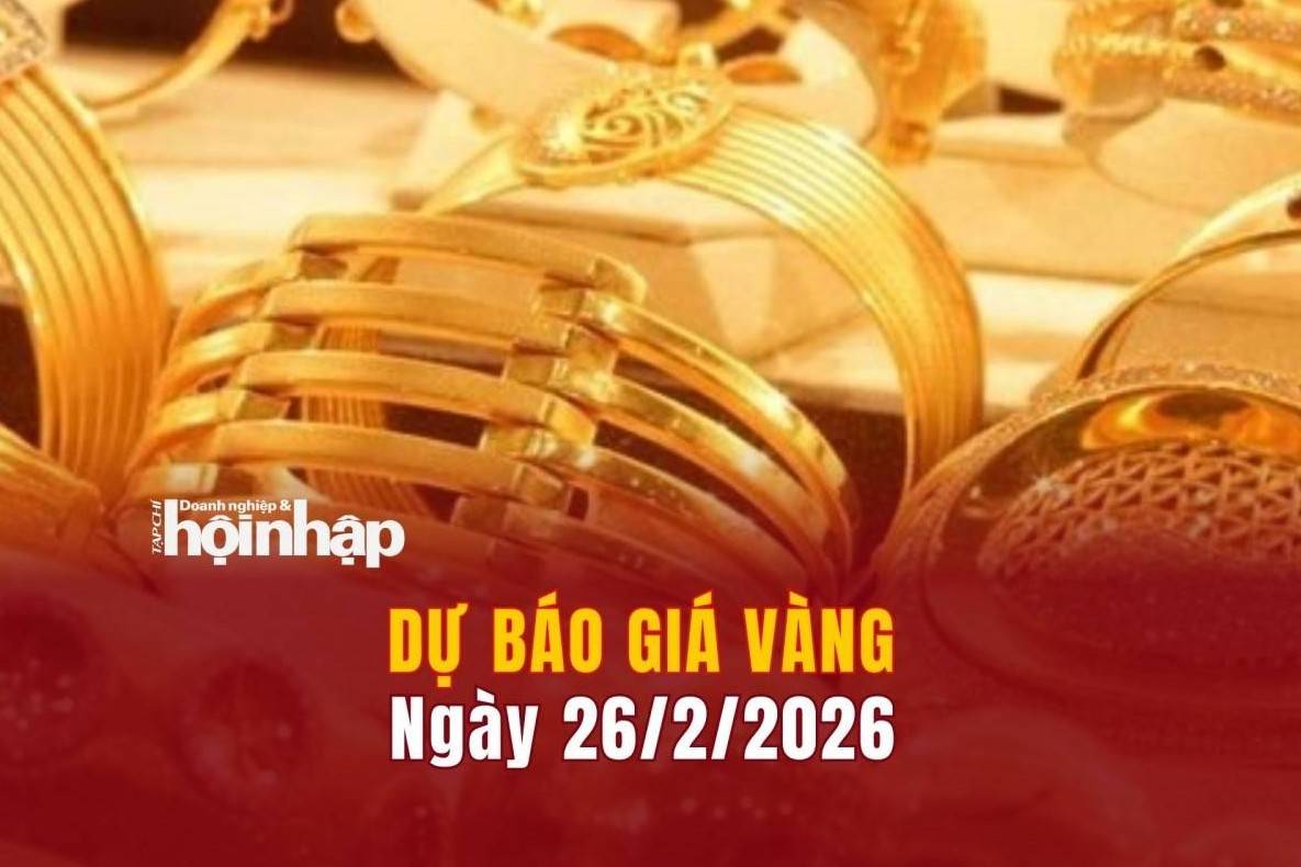 Dự báo giá vàng 26/2: Giá vàng nhẫn, vàng miếng tăng cao, vượt mốc 185 triệu đồng/lượng