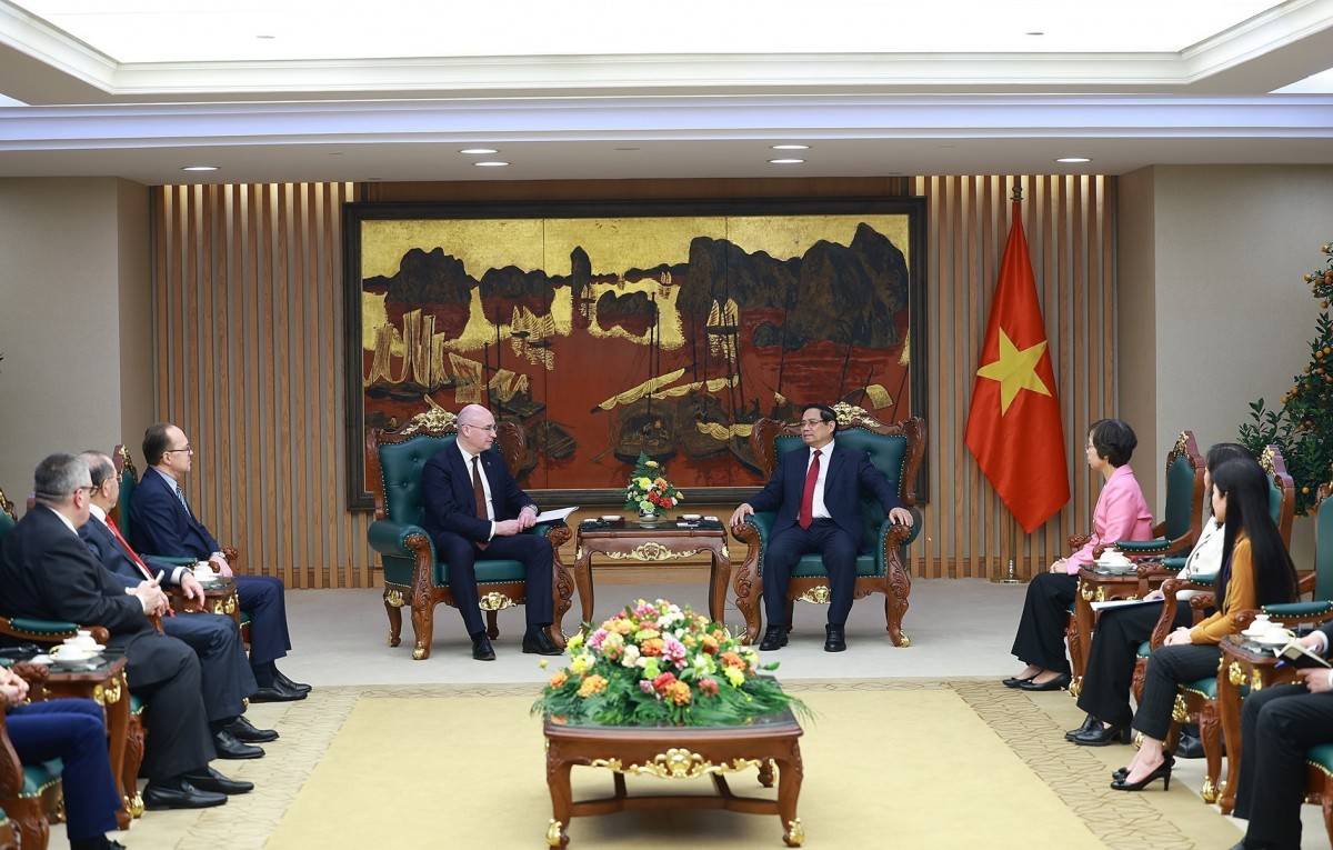 Thủ tướng Phạm Minh Chính tiếp Tổng Giám đốc Hãng thông tấn TASS