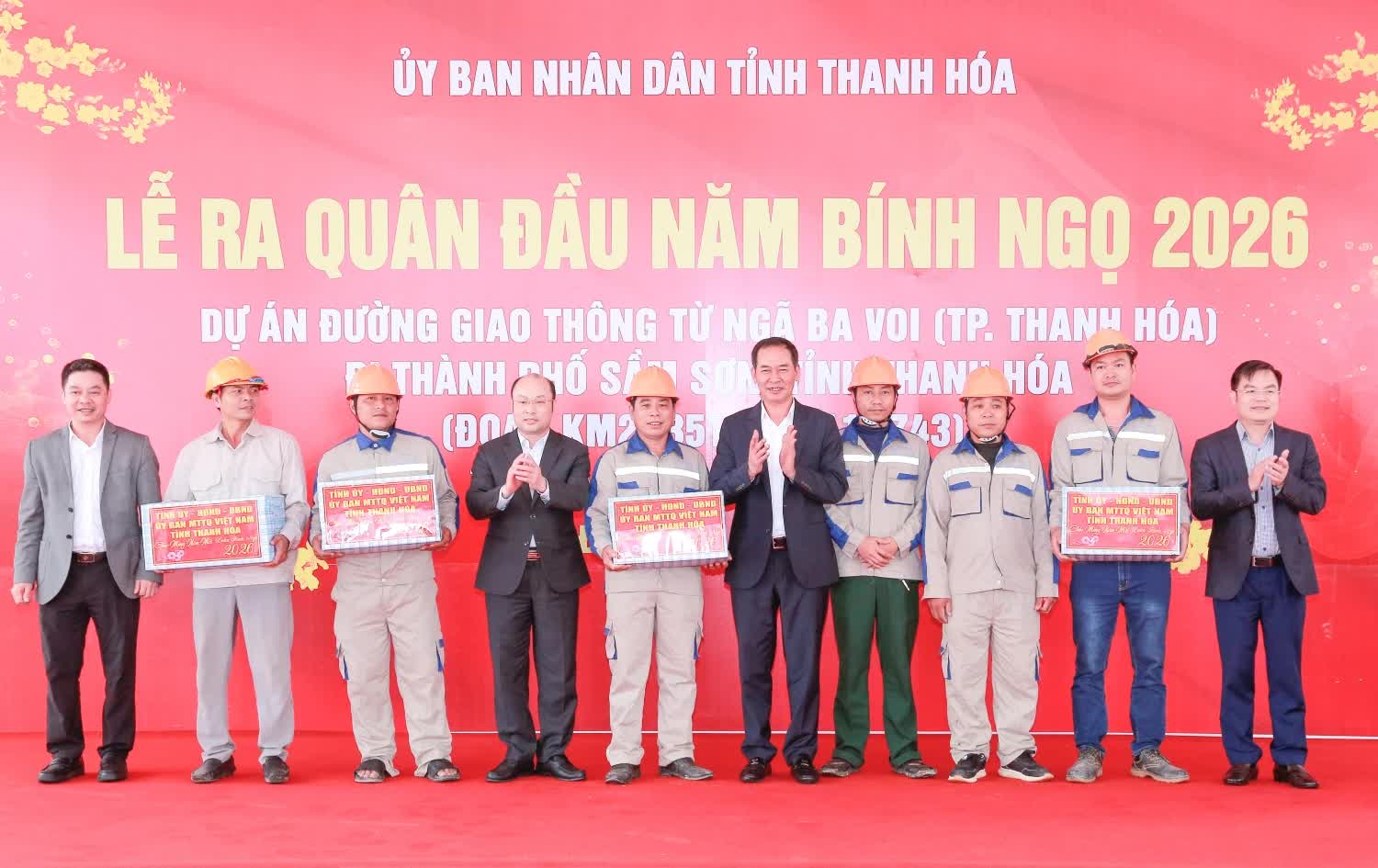 Thanh Hóa: Tăng tốc thi công dự án đường giao thông trọng điểm Ngã ba Voi đi Sầm Sơn