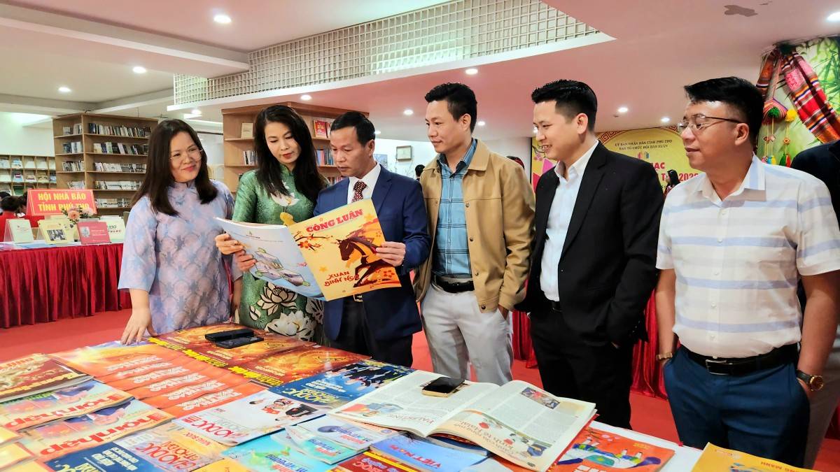 Hội Báo Xuân Phú Thọ 2026: Lan tỏa khát vọng phát triển