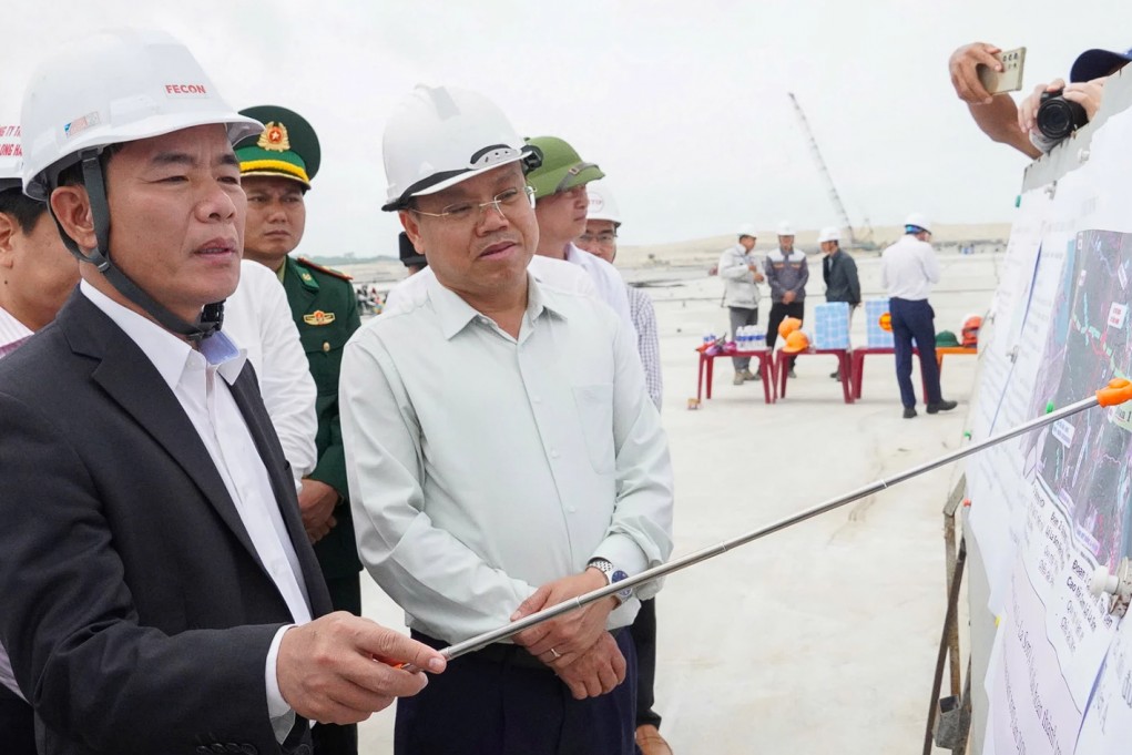 Quảng Trị tăng tốc thi công các công trình trọng điểm ngay sau Tết