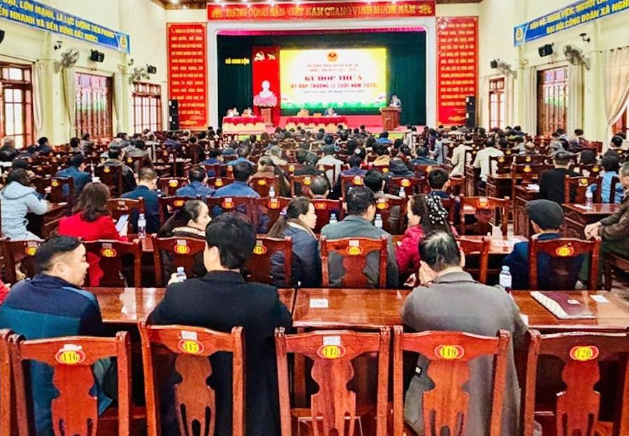 Tại Kỳ họp thứ 5 (kỳ họp thường lệ cuối năm 2025) của HĐND xã Nghi Lộc đã đặt mục tiêu năm 2026 phấn đấu đạt 22 chỉ tiêu về kinh tế, văn hóa xã hội, môi trường và quốc phòng an ninh. 