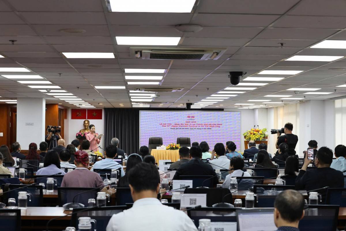 Họp báo sự kiện  Lễ hội Việt – Nhật lần thứ 11 tại TP. Hồ Chí Minh (JVF11)