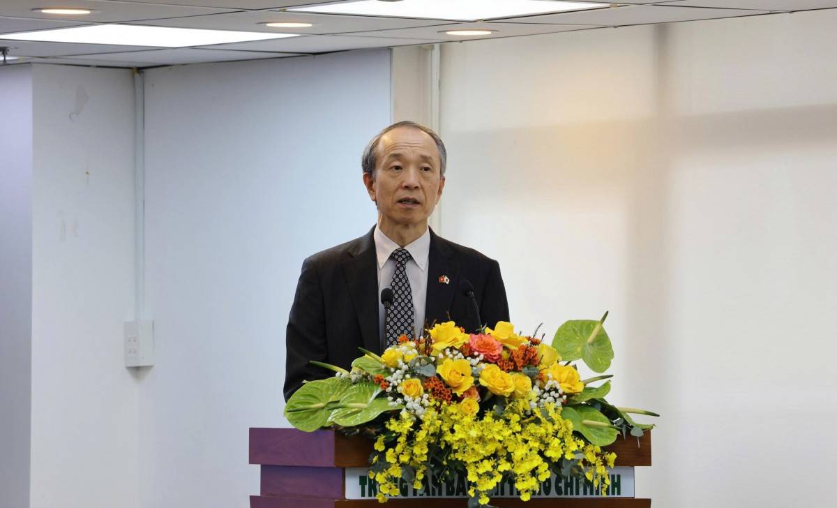 ông Ono Masuo - Tổng Lãnh sự Nhật Bản tại TP. Hồ Chí Minh