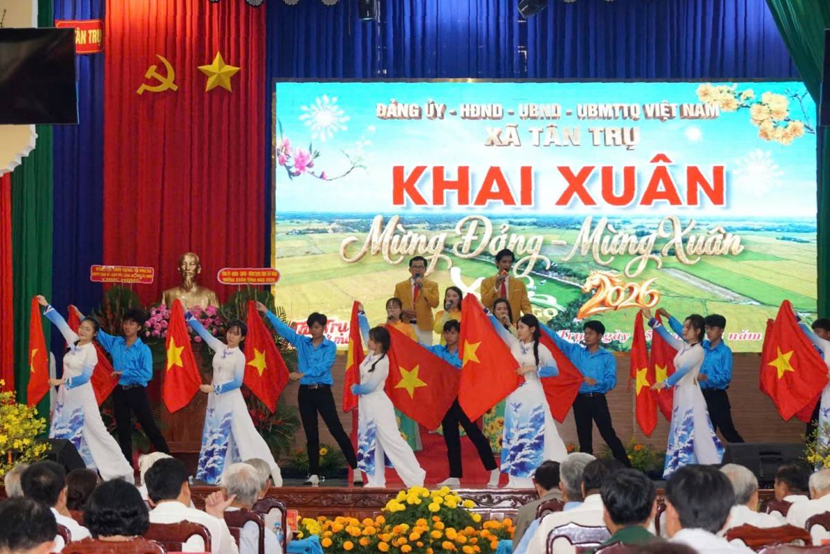 Đảng bộ và Nhân dân Tân Trụ tin tưởng sẽ hoàn thành thắng lợi các mục tiêu năm 2026