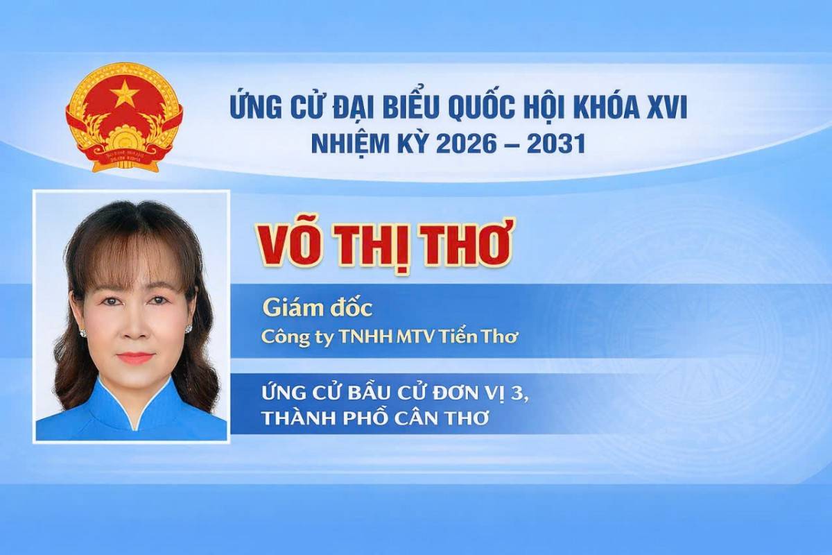Nữ doanh nhân Võ Thị Thơ: Từ người làm dịch vụ đến khát vọng đưa văn hóa ẩm thực vào nghị trường