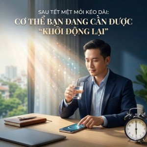 Sau Tết mệt mỏi kéo dài: Cơ thể bạn đang cần được "khởi động lại"