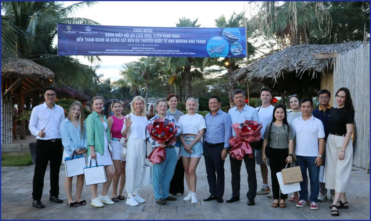 Khánh Hòa đón đoàn Hiệp hội du lịch vùng Ural – Liên Bang Nga khảo sát sản phẩm Du lịch
