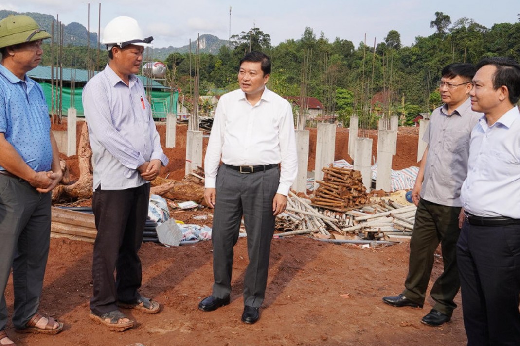 Đẩy nhanh xây dựng 4 trường nội trú liên cấp tại các xã biên giới Quảng Trị