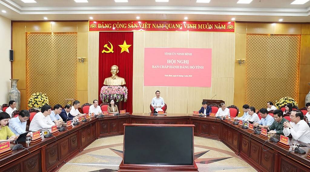 Ninh Bình: ông Trần Huy Tuấn được bầu làm Bí thư Tỉnh ủy nhiệm kỳ 2025-2030