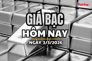 Giá bạc hôm nay 3/3/2026: Giá bạc lao dốc diện rộng, Phú Quý ngược dòng tăng giá