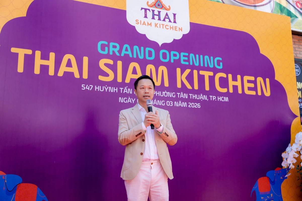 Thai Siam Kitchen, MENAS Group,nhà hàng Thái chính thống,khai trương Thai Siam Kitchen TP.HCM,ẩm thực Thái tại TP.HCM 5