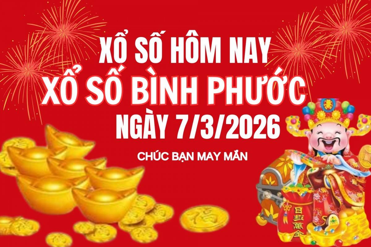 XSBP 28/2, Kết quả xổ số Bình Phước hôm nay 28/2/2026, trực tiếp XSBP ngày 28 tháng 2