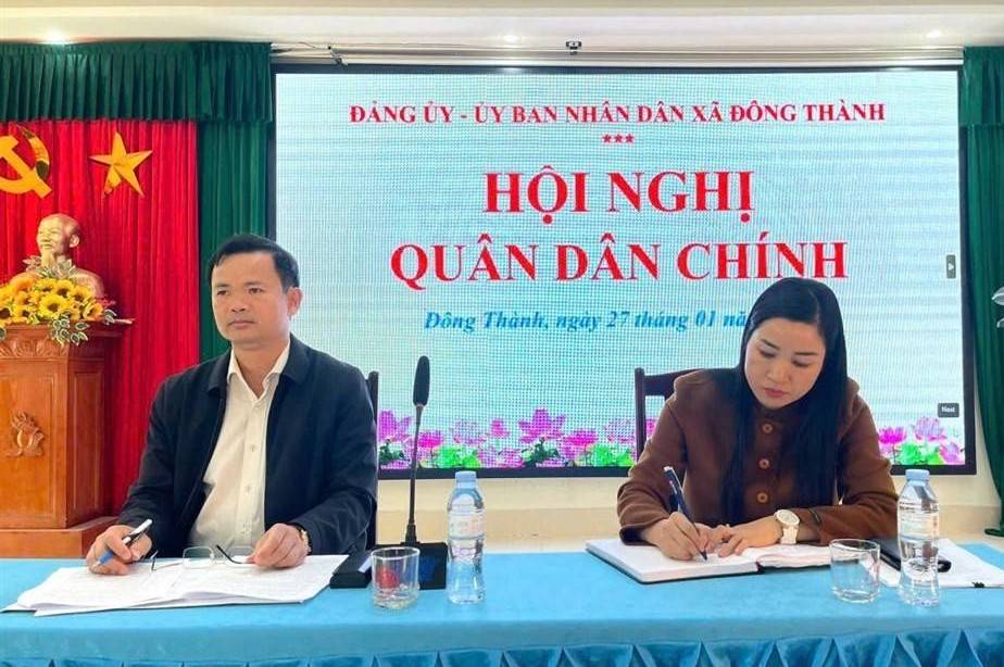 Xã Đông Thành (Nghệ An): Phát huy tinh thần đoàn kết, tạo môi trường ổn định để phát triển kinh tế – xã hội