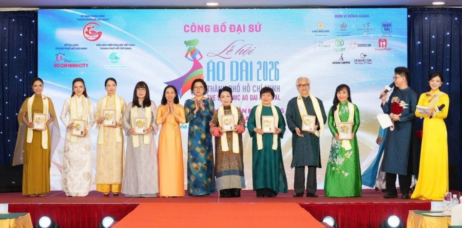 Hơn 50.000 người sẽ đồng diễn áo dài tại Lễ hội Áo dài TP. Hồ Chí Minh lần thứ 12 năm 2026