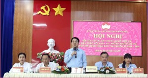 Khánh Hòa: Hội nghị tiếp xúc cử tri Phường Nam Nha Trang và xã Vạn Hưng với những người ứng cử đại biểu Quốc Hội, và HĐND các cấp