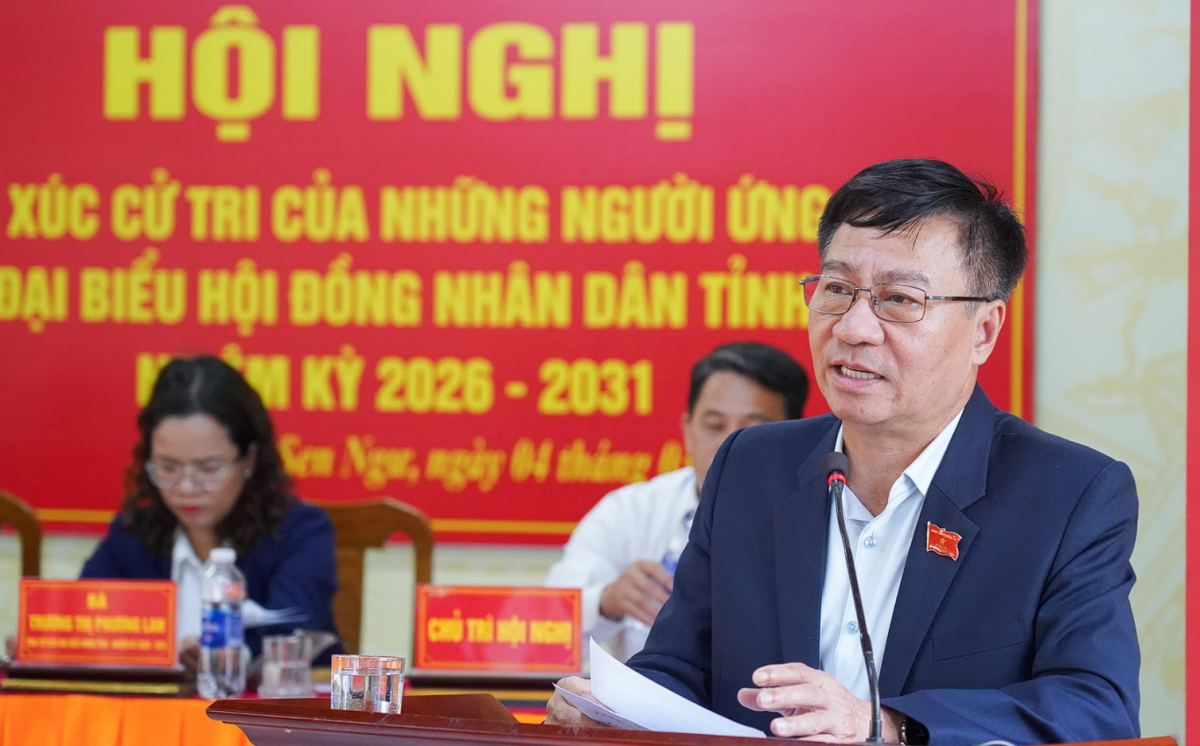 Quảng Trị: Các ứng cử viên ĐBQH và HĐND tỉnh tiếp xúc cử tri