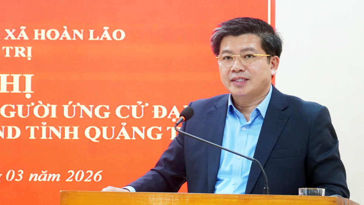 Quảng Trị: Các ứng cử viên ĐBQH và HĐND tỉnh tiếp xúc cử tri