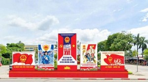 Thái Nguyên: Đẩy mạnh tuyên truyền trực quan, lan tỏa không khí hướng tới ngày hội bầu cử lớn