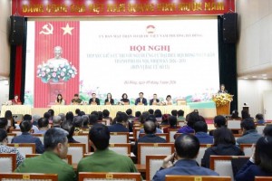 Ứng cử viên HĐND Hà Nội cam kết thúc đẩy chính quyền số và giải quyết vấn đề dân sinh