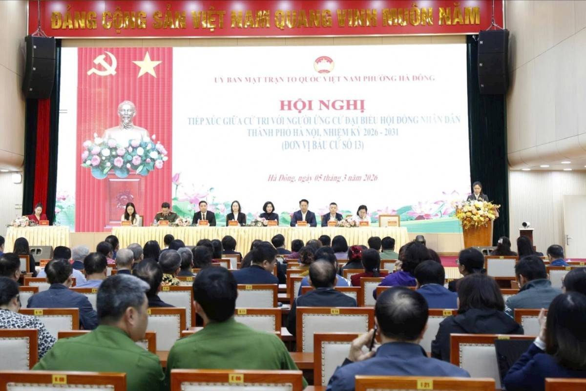 Ứng cử viên HĐND Hà Nội cam kết thúc đẩy chính quyền số và giải quyết vấn đề dân sinh