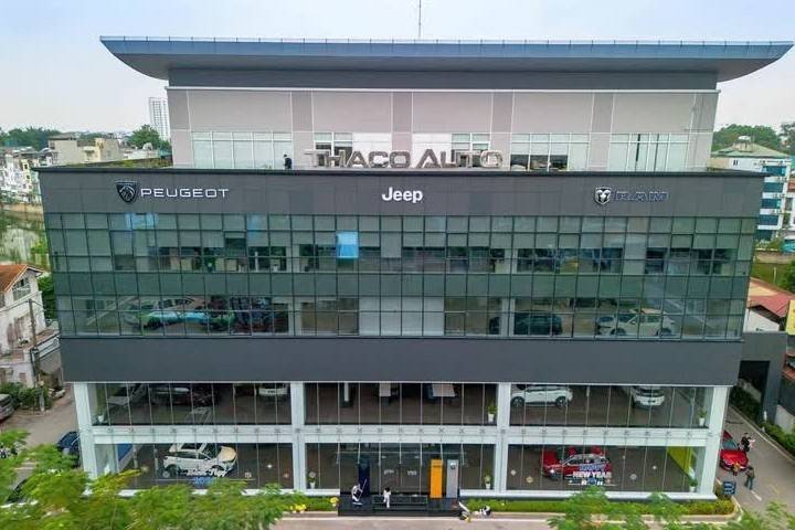 Xe Mỹ Jeep, RAM xuất hiện tại showroom THACO