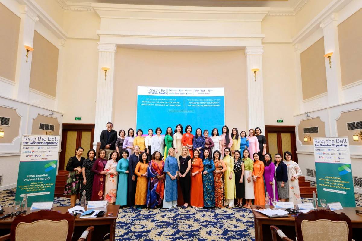 Rung chuông vì Bình đẳng giới 2026: Thúc đẩy vai trò lãnh đạo của phụ nữ
