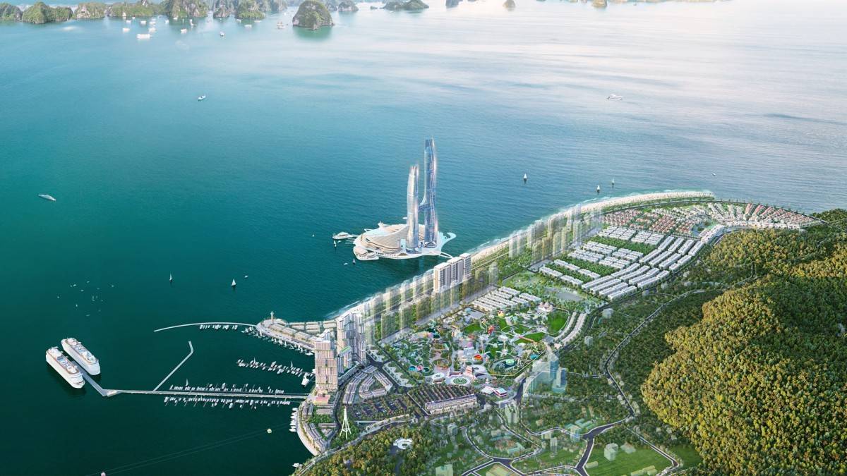 Quần thể Sun Elite City với “1.001” hệ tiện ích vui chơi, giải trí đẳng cấp. Ảnh: Sun Property.