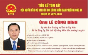 Kỳ vọng thúc đẩy phát triển đô thị xanh, thông minh và bền vững của ứng viên Đại biểu Quốc hội khóa XVI Lê Công Đỉnh