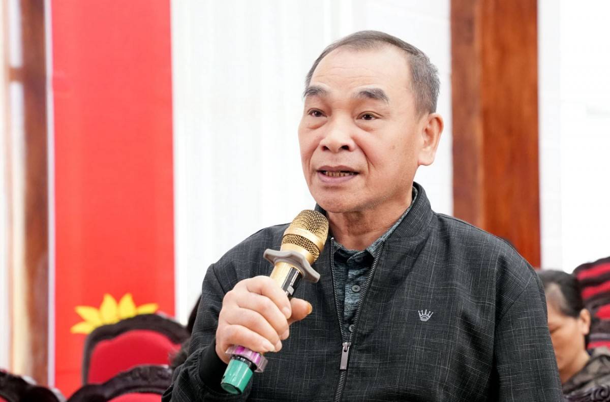 Ứng cử viên HĐND tỉnh Thái Nguyên tiếp xúc cử tri, lắng nghe kiến nghị thiết thực