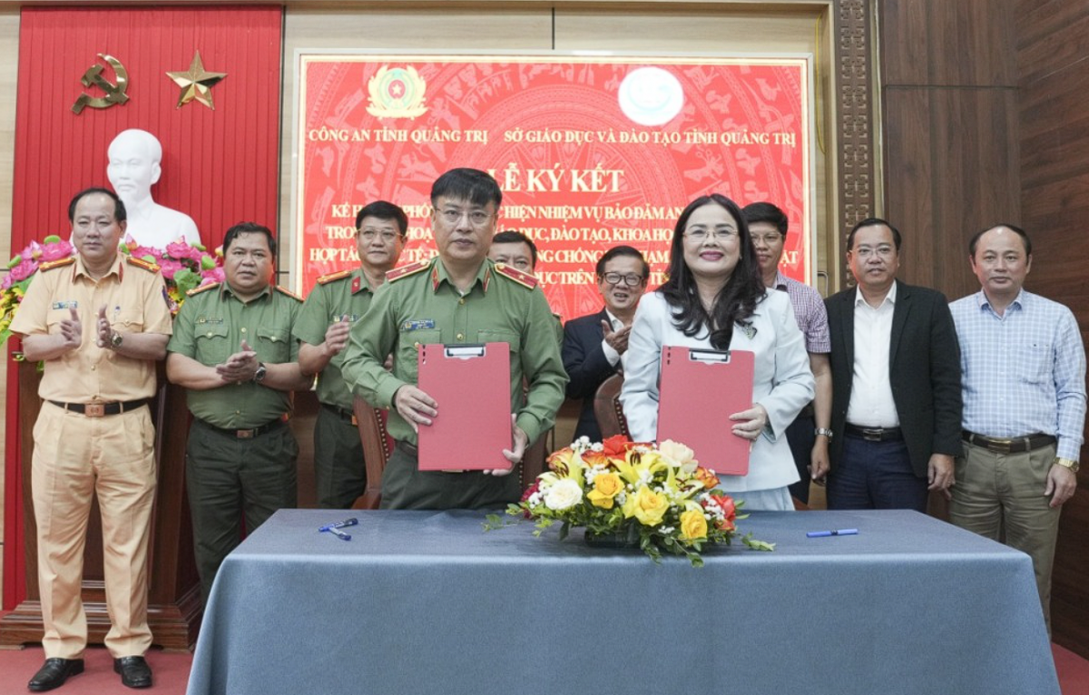 Quảng Trị: Tăng cường phối hợp bảo đảm an ninh, trật tự trong ngành Giáo dục