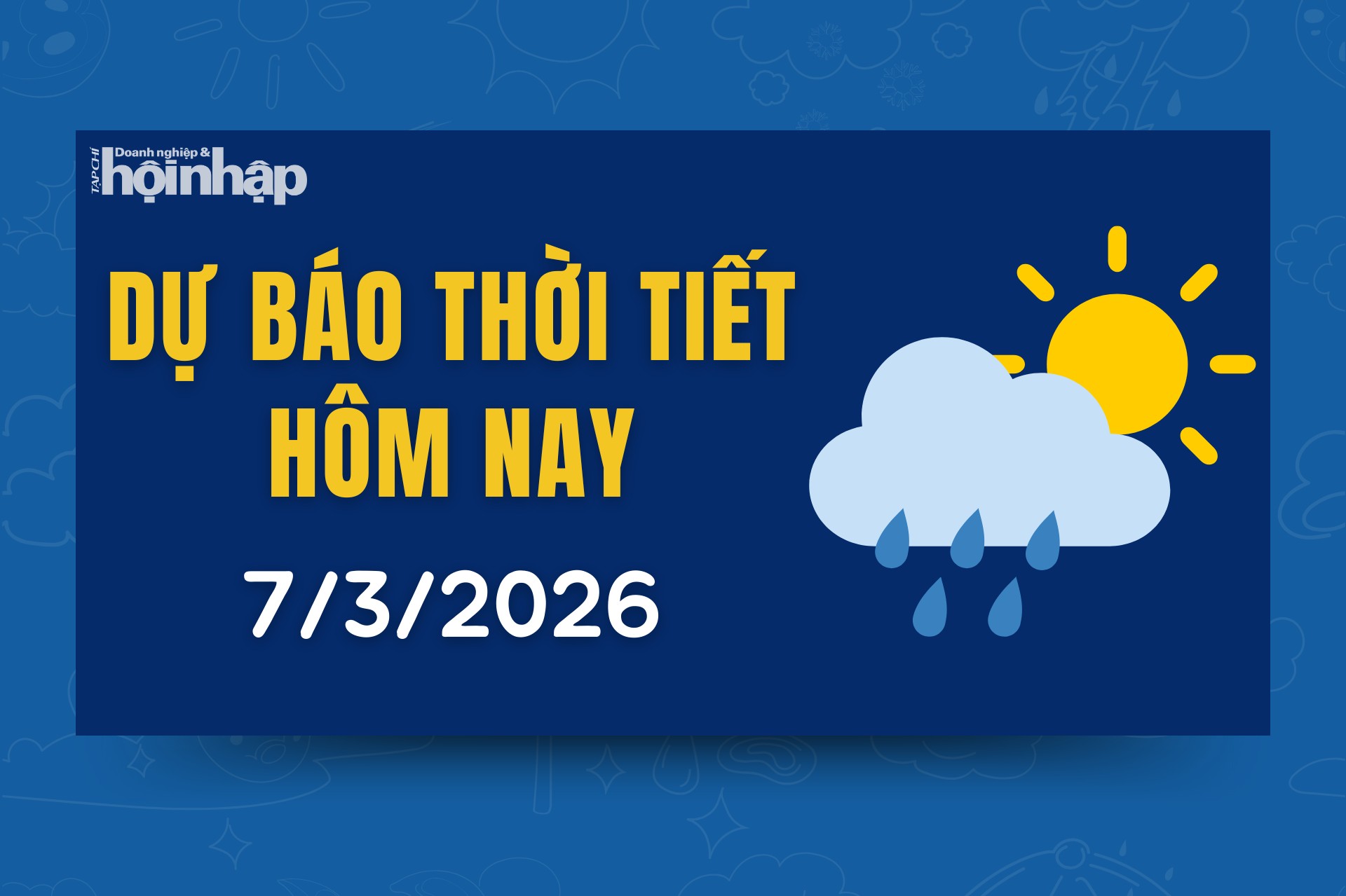 Thời tiết hôm nay 7/3: Bắc Bộ trưa chiều trời nắng