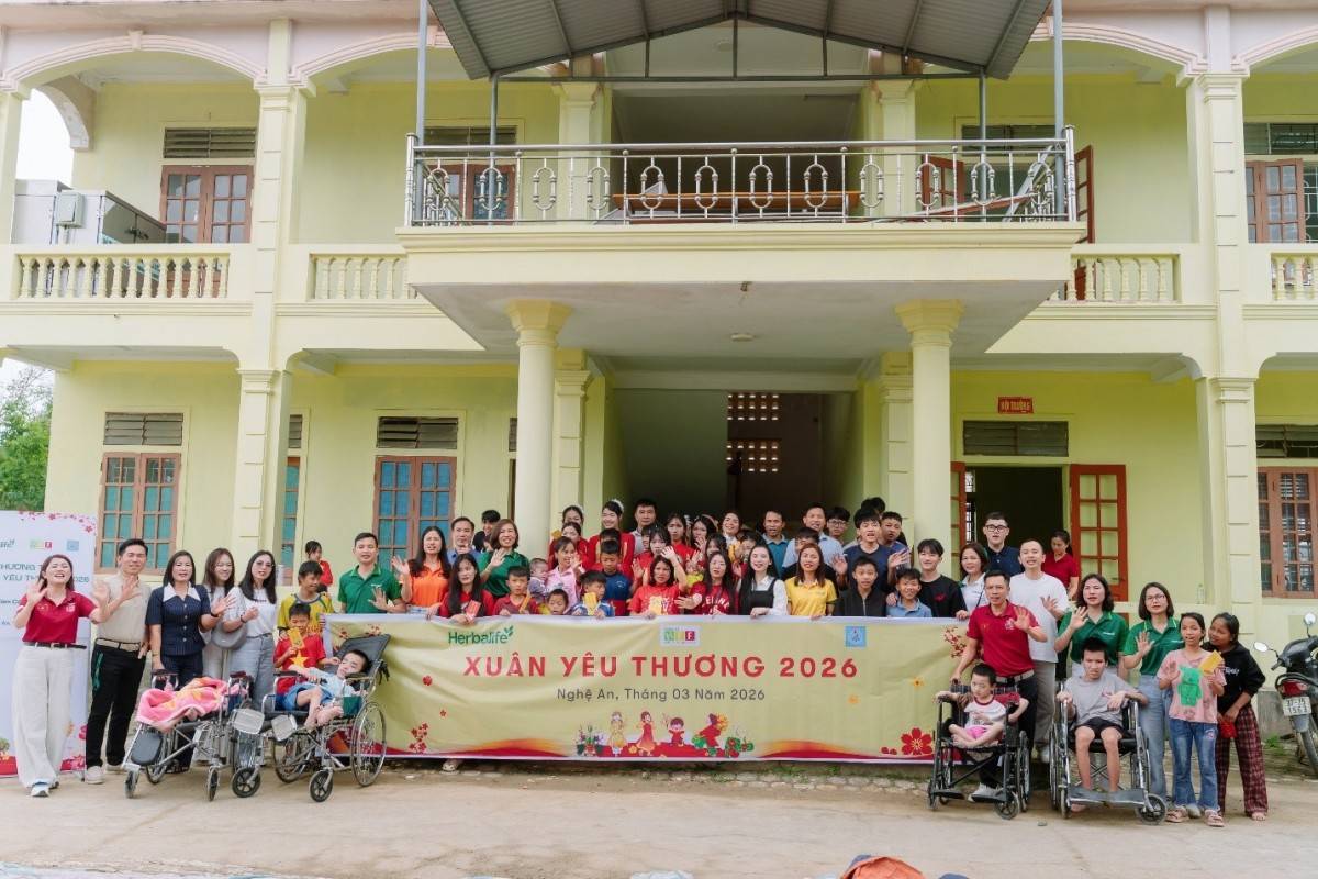 Lan tỏa mùa xuân sẻ chia tại các trung tâm Casa Herbalife